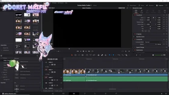 Pocket Waifu: Desktop Pet screenshot 5