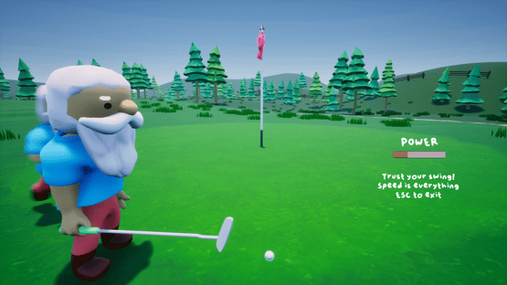 Grass Gnome Golf Screenshot