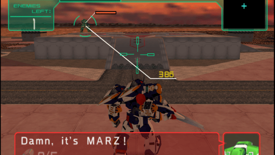 Cyber Troopers Virtual-On Marz Screenshot