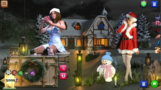 Strip Black Jack - Santa Babe screenshot 1