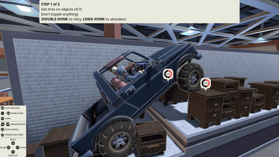 4x4 in a Furniture Store Screenshot