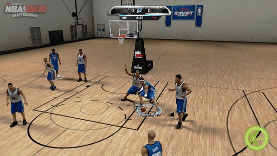 NBA 2K10: Draft Combine Screenshot