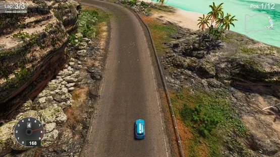 Retrowave Barro Crazy Drift screenshot 4