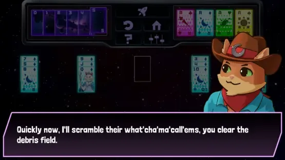 Space Cat Solitaire screenshot 5