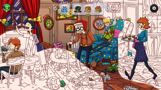 Hidden Cats in Christmas Screenshot