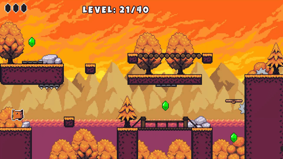 Meow and the Diamond Jump Screenshot