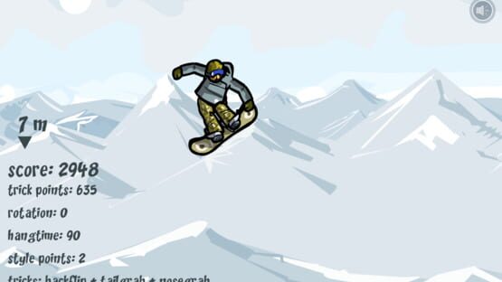 Snowboard Stunts kuvakaappaus 3