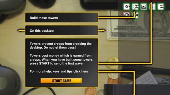 Desktop Tower Defense kuvakaappaus 1