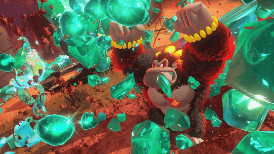 Donkey Kong Bananza: DK Island & Emerald Rush Screenshot