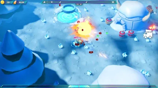 Dino-Ducks Mayhem screenshot 2