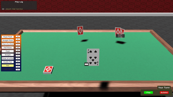 Poker Hands Bullshit Screenshot