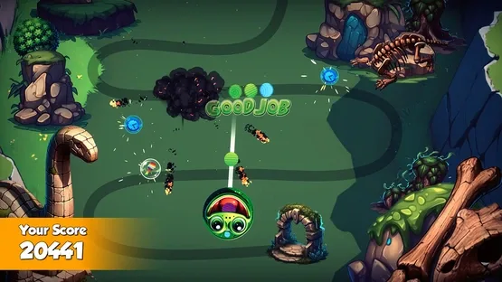 Zumba World: The Crazy Marble Dimension screenshot 5