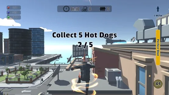 Urban Golf: Hot Dog Edition screenshot 2