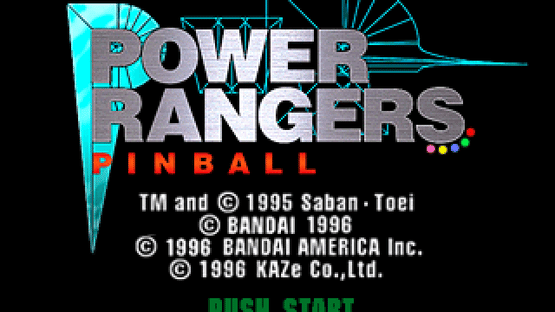 Power Rangers Zeo - Full Tilt Battle Pinball Screenshot