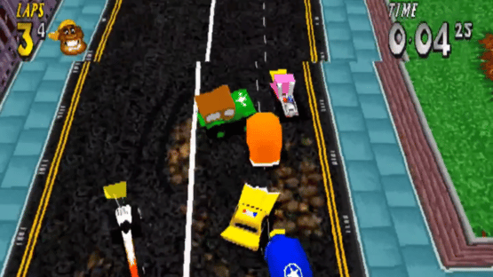 Dare Devil Derby 3D Screenshot