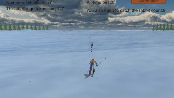 Chasing Rabbits in Snow screenshot 1
