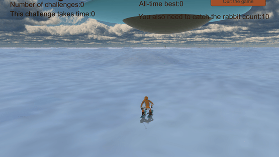 Chasing Rabbits in Snow Screenshot