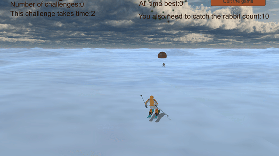 Chasing Rabbits in Snow Screenshot