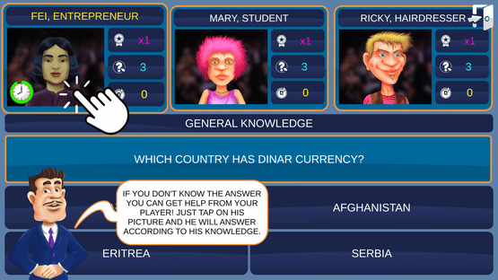 Select Quiz Screenshot