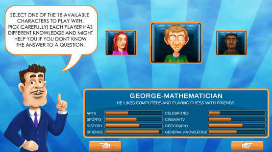 Select Quiz Screenshot