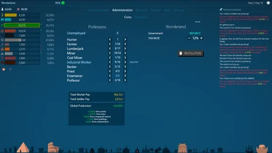 Idle Commonwealth screenshot 3