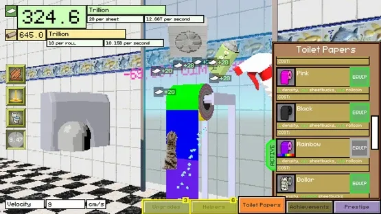 Toilet Paper Idle screenshot 1