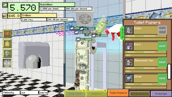 Toilet Paper Idle screenshot 2