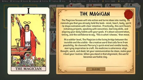 Star and Serpent Solitaire screenshot 5