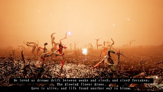 She Danced in the Wind Like a Holographic Dream Before the World Died screenshot 1