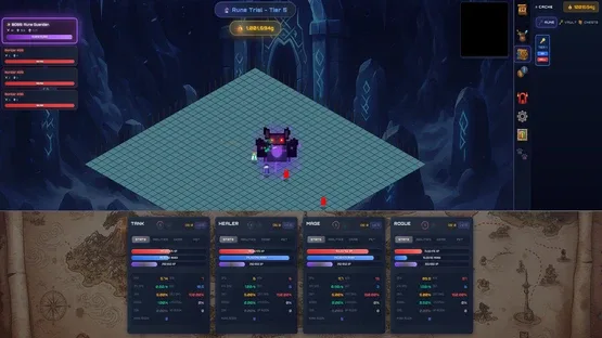 Everfall 2: Idle Dungeon RPG screenshot 1