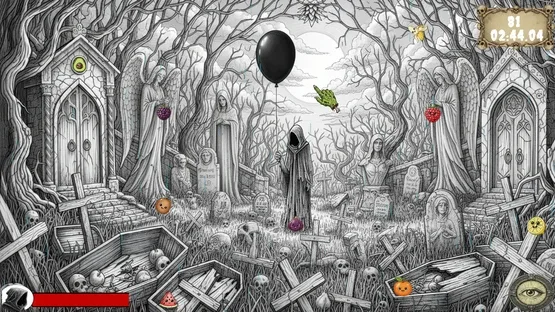 Halloween Mystery: 100 Hidden Object Fruits screenshot 10
