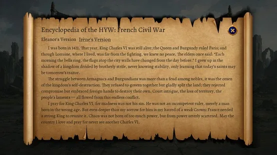 Fire & Crown: A Romantic Tale of the Hundred Years' War screenshot 10