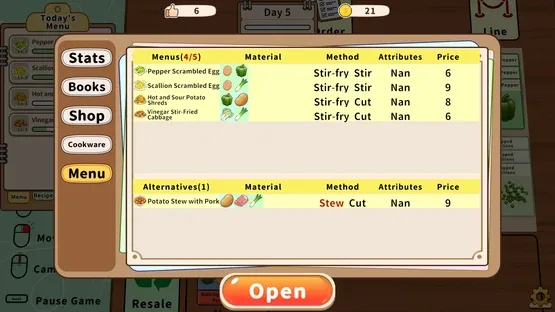 Card Sim: Chinese Restaurant screenshot 2