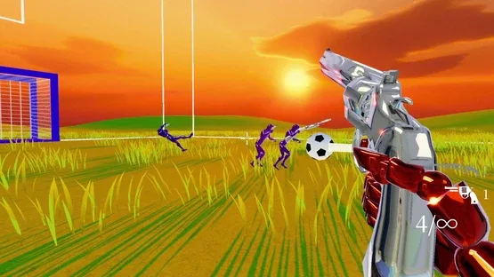Handgun Football screenshot 2