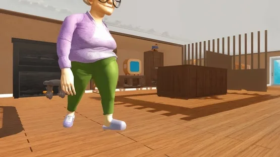 Bad Cat Angry Granny screenshot 1