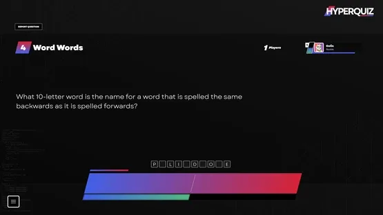 Hyperquiz screenshot 1