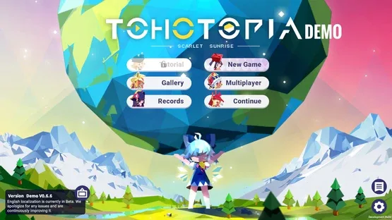 Tohotopia screenshot 1