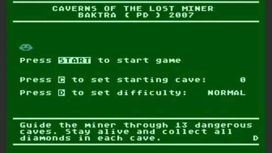 Caverns of the Lost Miner screenshot 1
