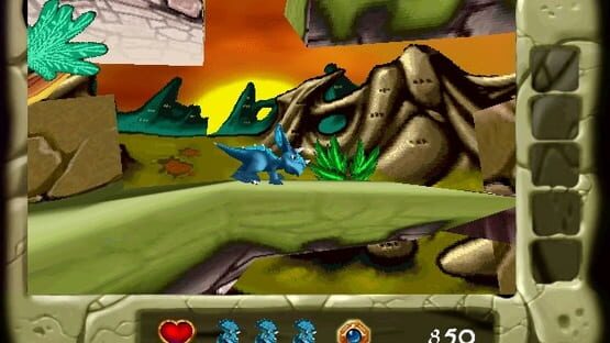 The Adventures of Bleeposaurus gameplay screenshot
