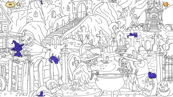 Halloween Filled With Cats screenshot 3