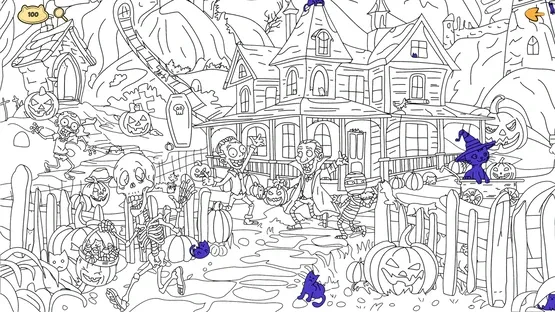 Halloween Filled With Cats screenshot 4