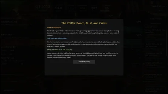 Federal Reserve Simulator screenshot 1