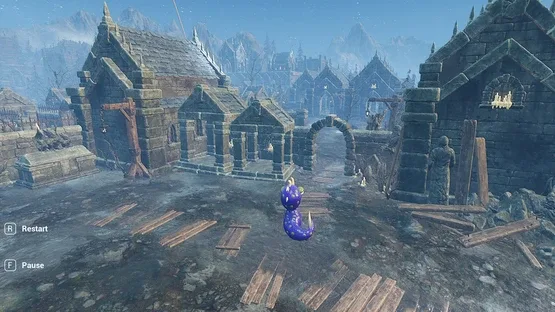 Worm in Horror Place screenshot 2