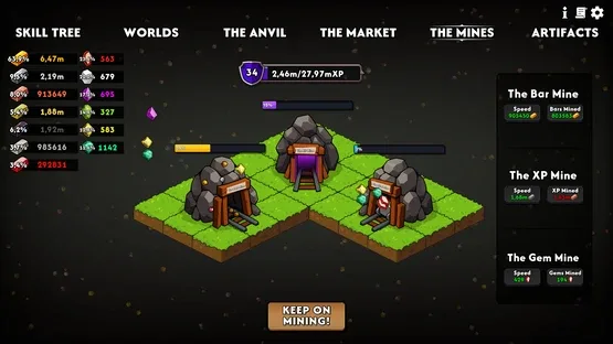 Keep on Mining!: Worlds screenshot 12