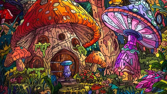 100 Mushroom Cats screenshot 2
