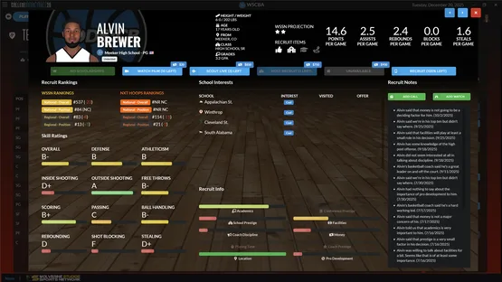 Draft Day Sports: College Basketball 26 screenshot 3