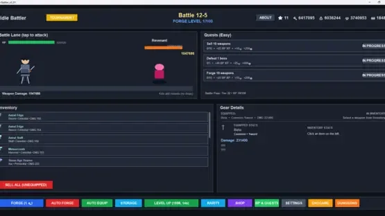 Idle Battler screenshot 1
