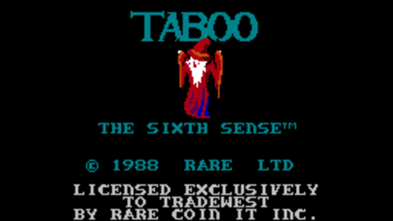 Taboo: The Sixth Sense Screenshot