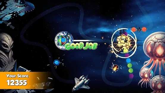 Zumba: Galactic Marble Blast screenshot 2