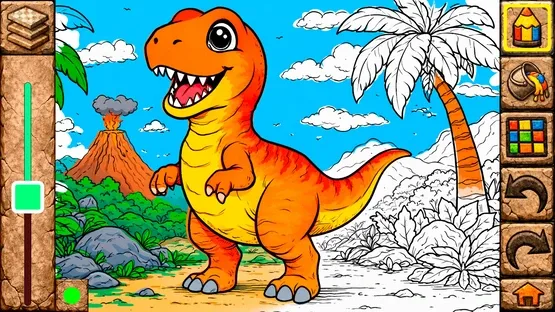 Animal Coloring Books for Kids & Toddlers: Dinosaurs screenshot 1